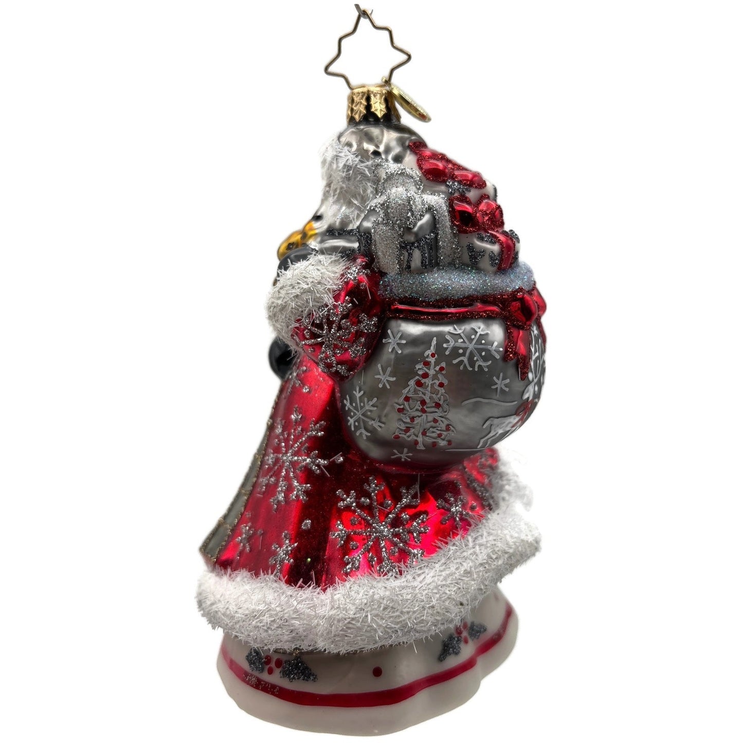 Christopher Radko Winter Splendor Santa Claus Christmas Tree Ornament 1021740