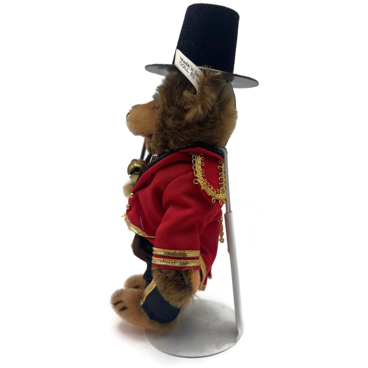 Steiff Golden Age Of The Circus Ringmaster Teddy Baby 0175/19 Bear Plush Toy