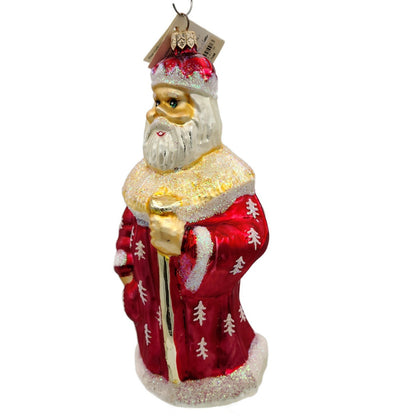Christopher Radko Christmas King Red Robe Holiday Tree Ornament 96-147-0