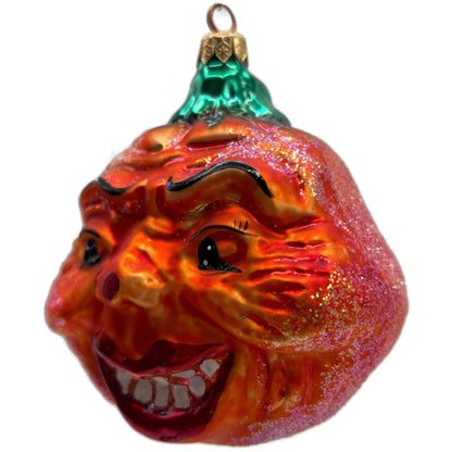 Christopher Radko Pumpkin Eater Orange Halloween Christmas Ornament 96-203-0