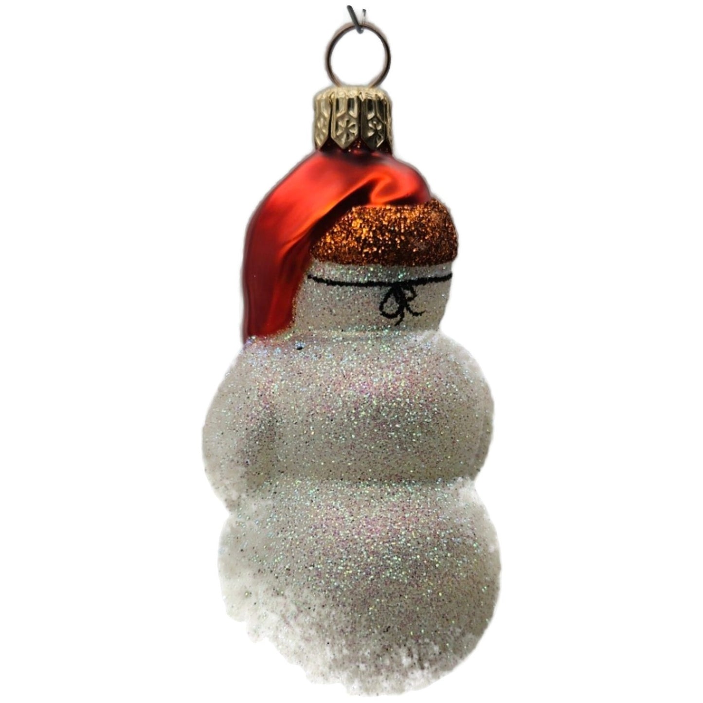 Patricia Breen Snowman Incognito Orange Pumpkins Halloween Christmas Ornament