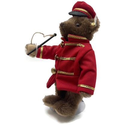 Steiff Golden Age Of The Circus Bear Bandmaster Red 0120/19 Plush Stuffed Toy