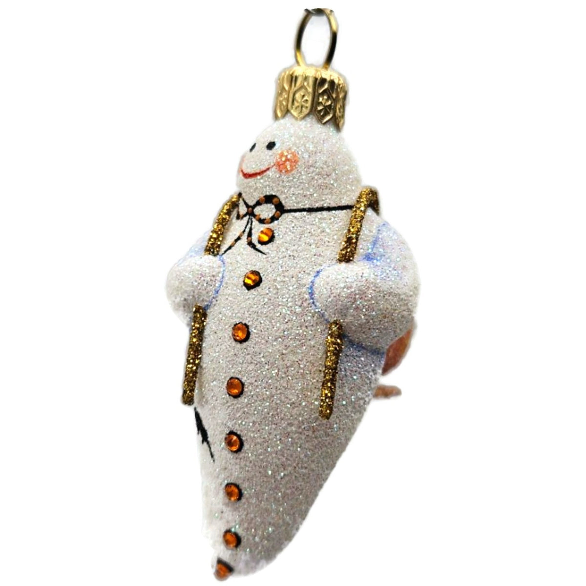 Patricia Breen Halloween Delivery White Orange Pumpkin Christmas Ornament 2825