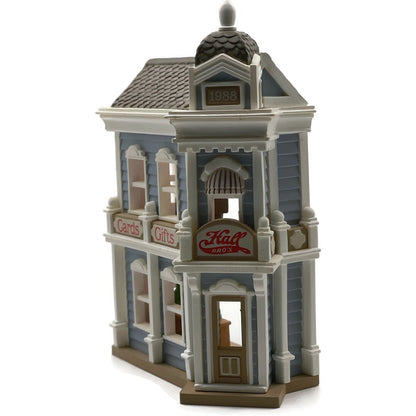 Hallmark Hall Brothers Card Shop Village Nostalgic Christmas Keepsake Ornament