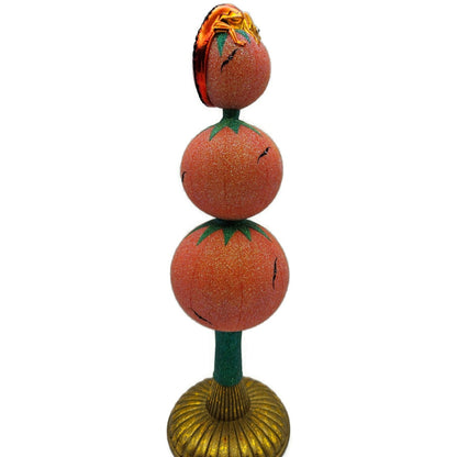 Patricia Breen Chameleon Finial Halloween Pumpkins Jack-O-Lantern Tree Topper