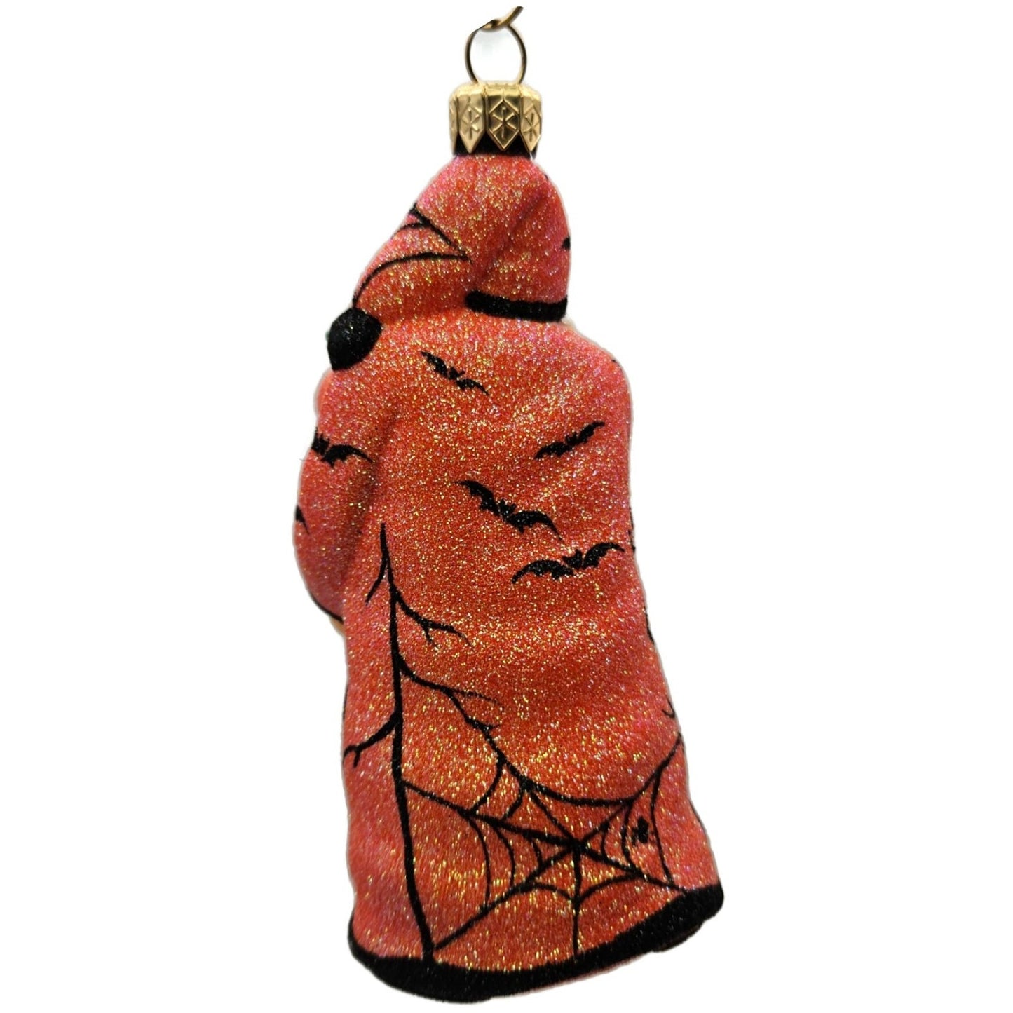 Patricia Breen Jack in the Box Santa Orange With Pumpkin Halloween Ornament NM
