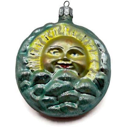 Christopher Radko Dawn & Dusk Double Sided Celestial Christmas Ornament 91-034-0