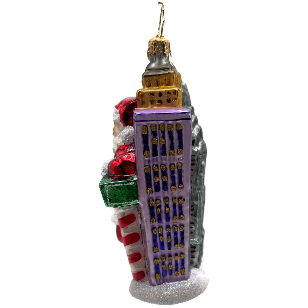Christopher Radko Herald Square Santa Claus Glass Christmas Ornament 3012918