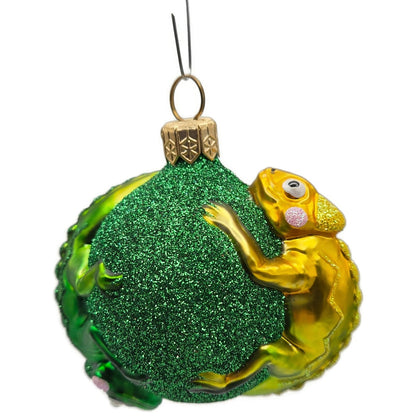 Patricia Breen Once Again for James Green Yellow St. Paddy's Christmas Ornament