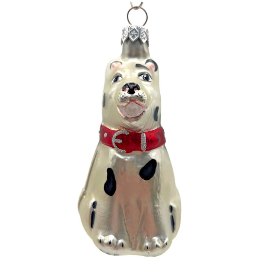 Patricia Breen Laughing Dog Pearl Hey Diddle Diddle Christmas Tree Ornament