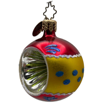 Christopher Radko Fantasia Kensington Glow Reflector Ball Christmas Ornament
