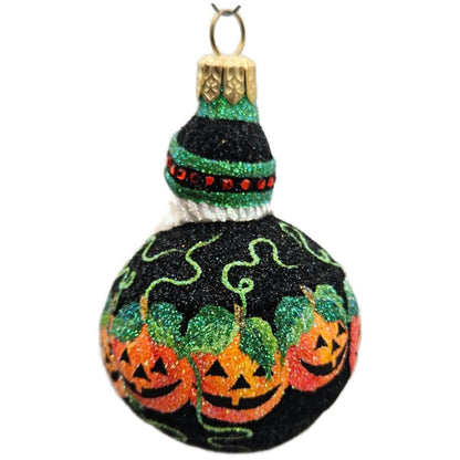 Patricia Breen Mini Hollstrom Santa Jack-o-Lantern Halloween Christmas Ornament