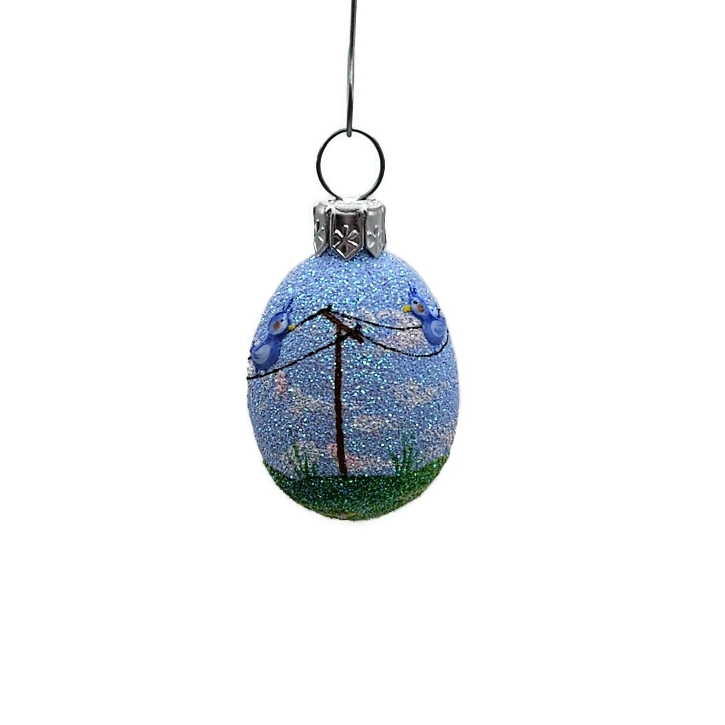 Patricia Breen Miniature Egg Surprise Ring Me Birds Easter Christmas Ornament