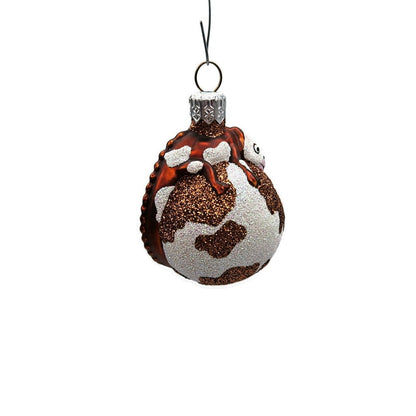 Patricia Breen Miniature Chameleon Cow Animal Print Christmas Tree Ornament
