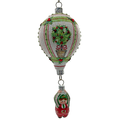 Patricia Breen Ornament Miniature Balloon Boy Holly Topiary Christmas Tree Decor