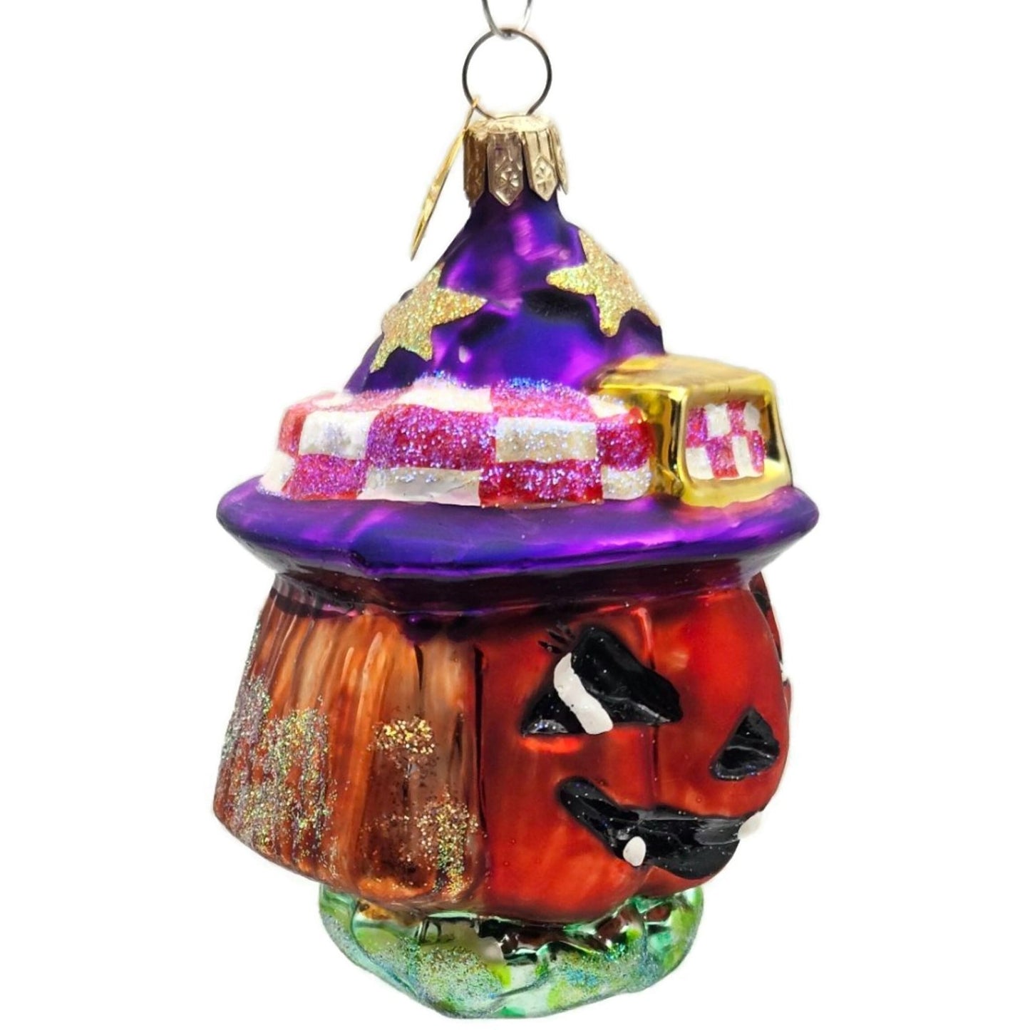 Christopher Radko Jackie O Lantern Halloween Christmas Tree Ornament 98-101