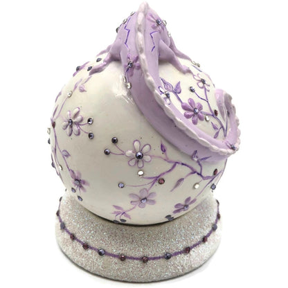 Patricia Breen Chameleon Cachette Lavender Flowers Spring Christmas OOAK CO