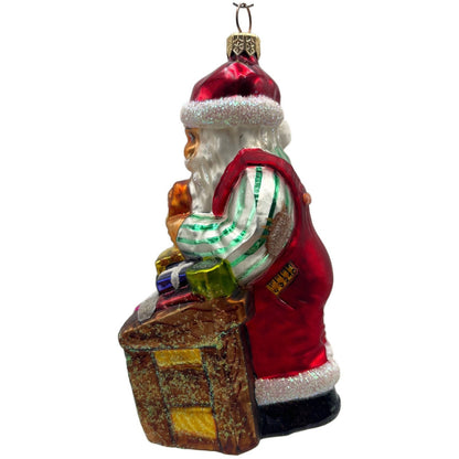 Christopher Radko Santa's Workshop Toys Glass Christmas Tree Ornament 97-231-0