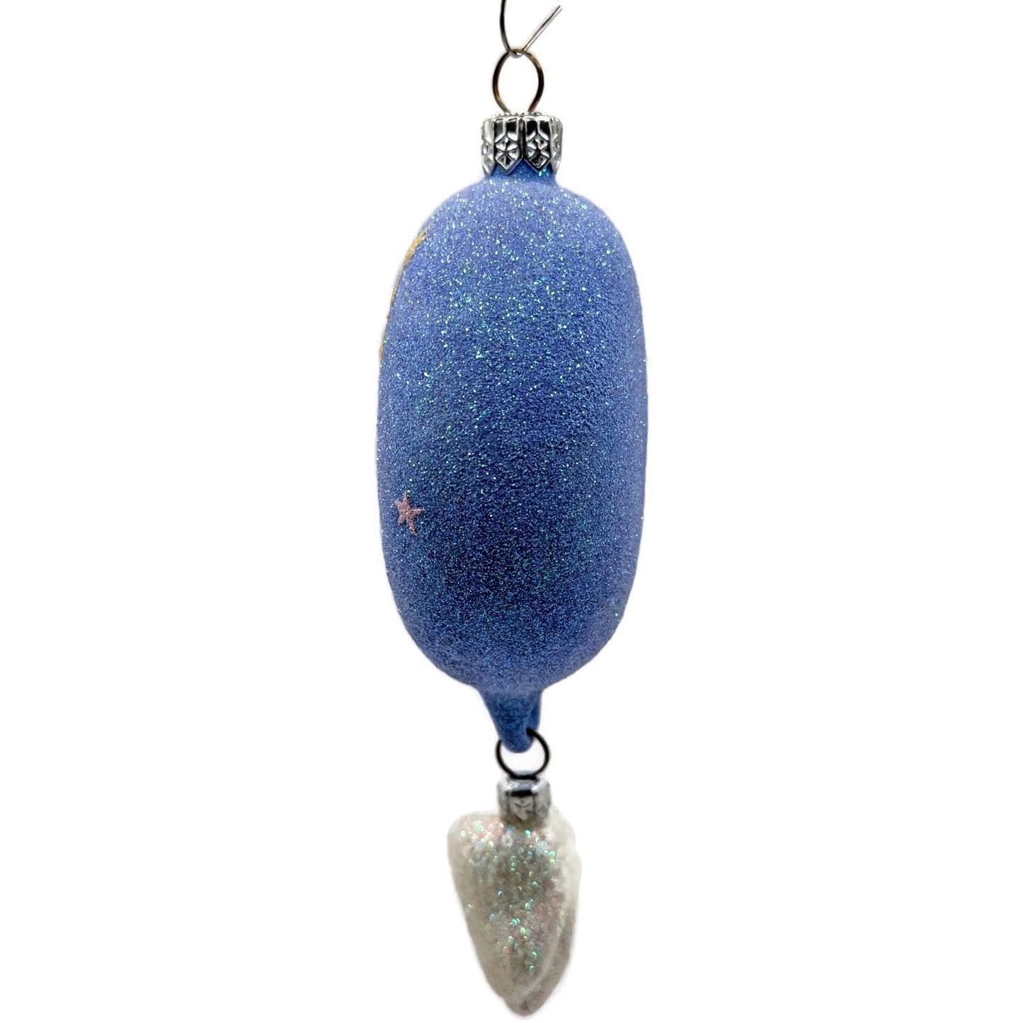 Patricia Breen Tooth Fairy Blue Glitter Christmas Ornament Retired Item 2139