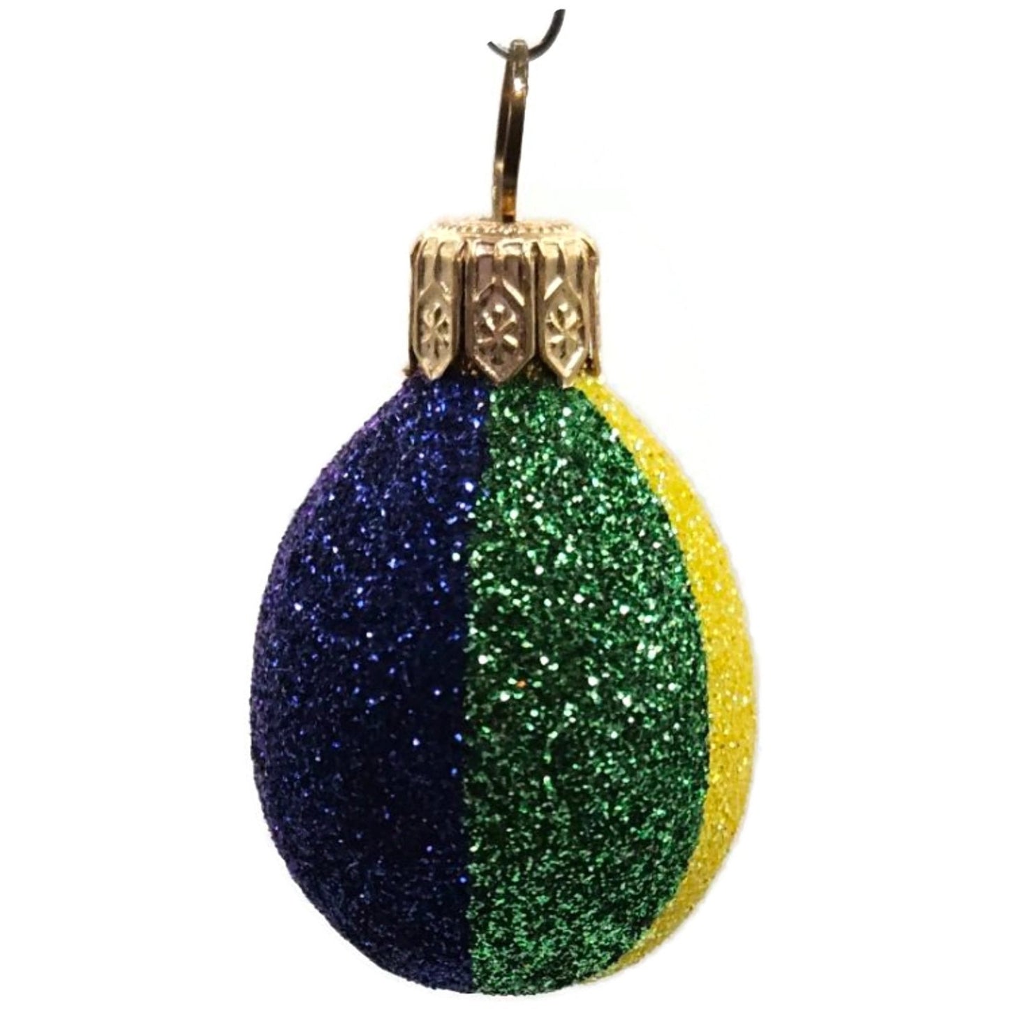 Patricia Breen Miniature Egg Rainbow Shines Easter Purple Christmas Ornament