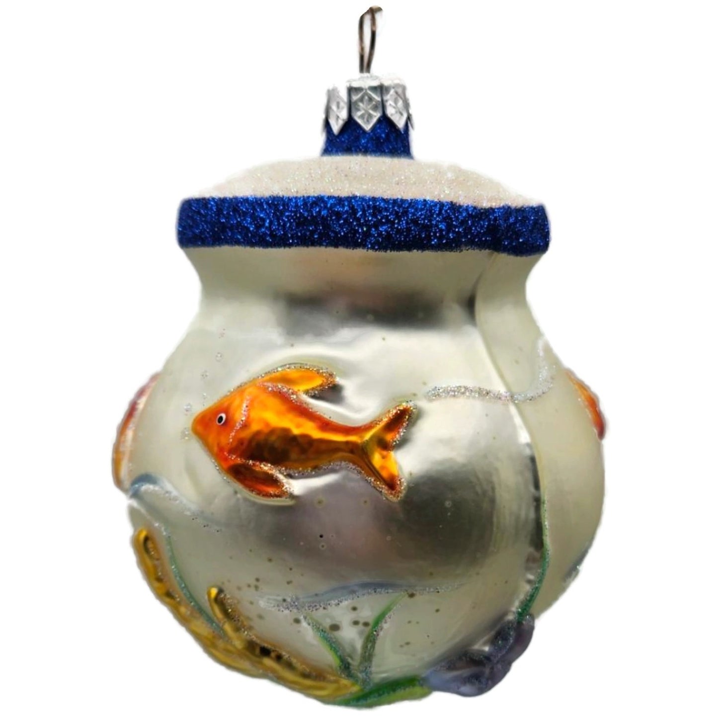 Patricia Breen Wish You Were Here Fishbowl Summer Nautical Christmas Ornament