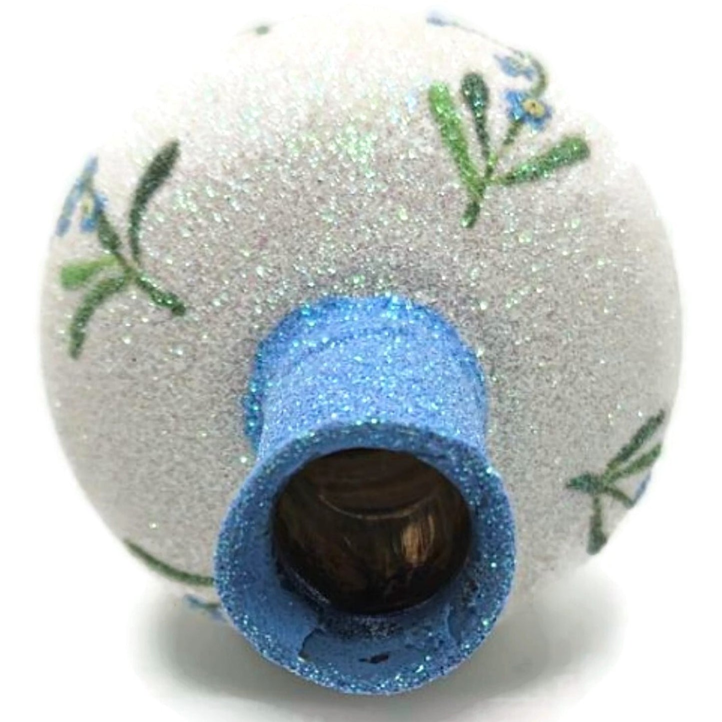 Patricia Breen Miniature Forget-Me-Not Finial Blue Spring Christmas Tree Topper