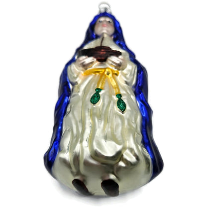 Patricia Breen Saint Ursula Cobalt Blue Sailboat Christmas Ornament Religious