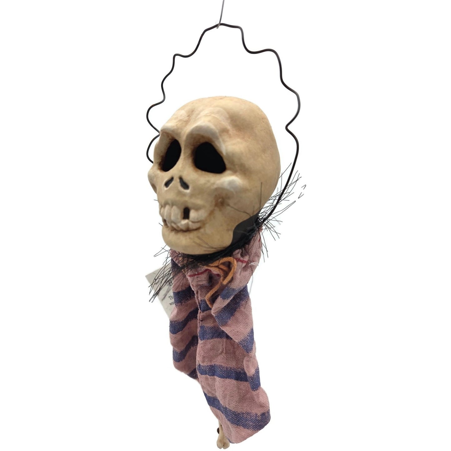 Rucus Studios Bone Head Skeleton Halloween Ornament By Scott Smith 2001 Handmade