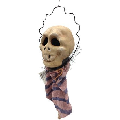 Rucus Studios Bone Head Skeleton Halloween Ornament By Scott Smith 2001 Handmade