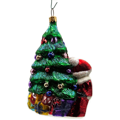 Christopher Radko Last Stop Santa Claus Toy Train Christmas Tree Ornament