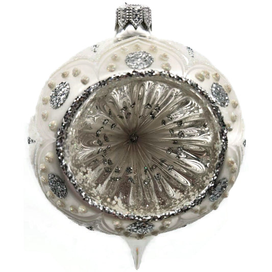 Heartfully Yours Radko Ashmont Reflector Christmas Ornament HRTLY-1188-GLITTER