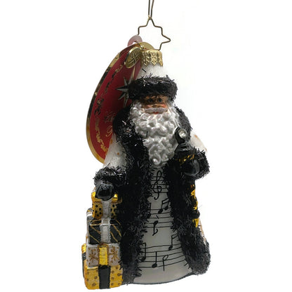 Christopher Radko Musical Merriment Santa Claus Gifts Christmas Decor Ornament