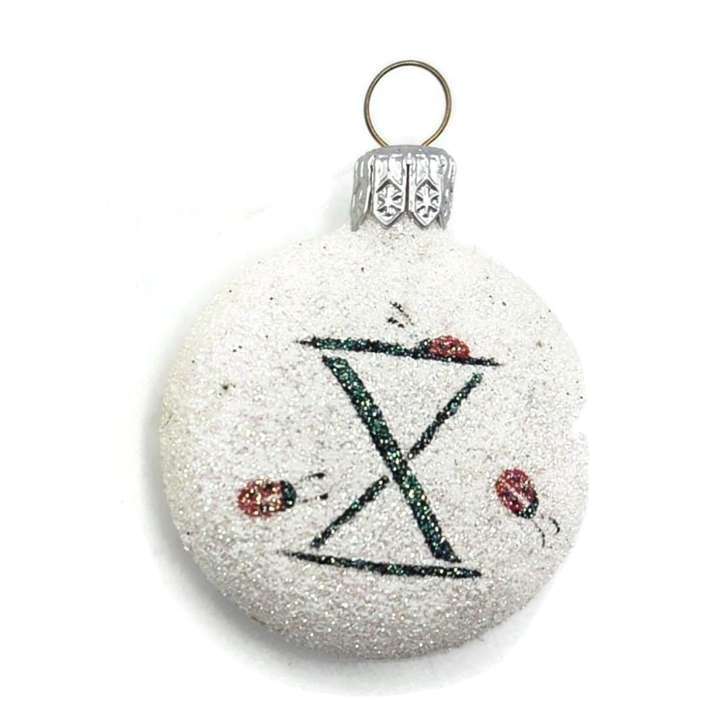 Patricia Breen Anniversary Medallion Ladybug Spring Christmas Tree Ornament NM