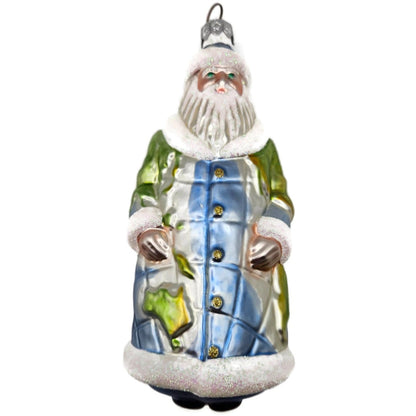 Patricia Breen Global Santa Claus Travel World Map Coat Christmas Tree Ornament