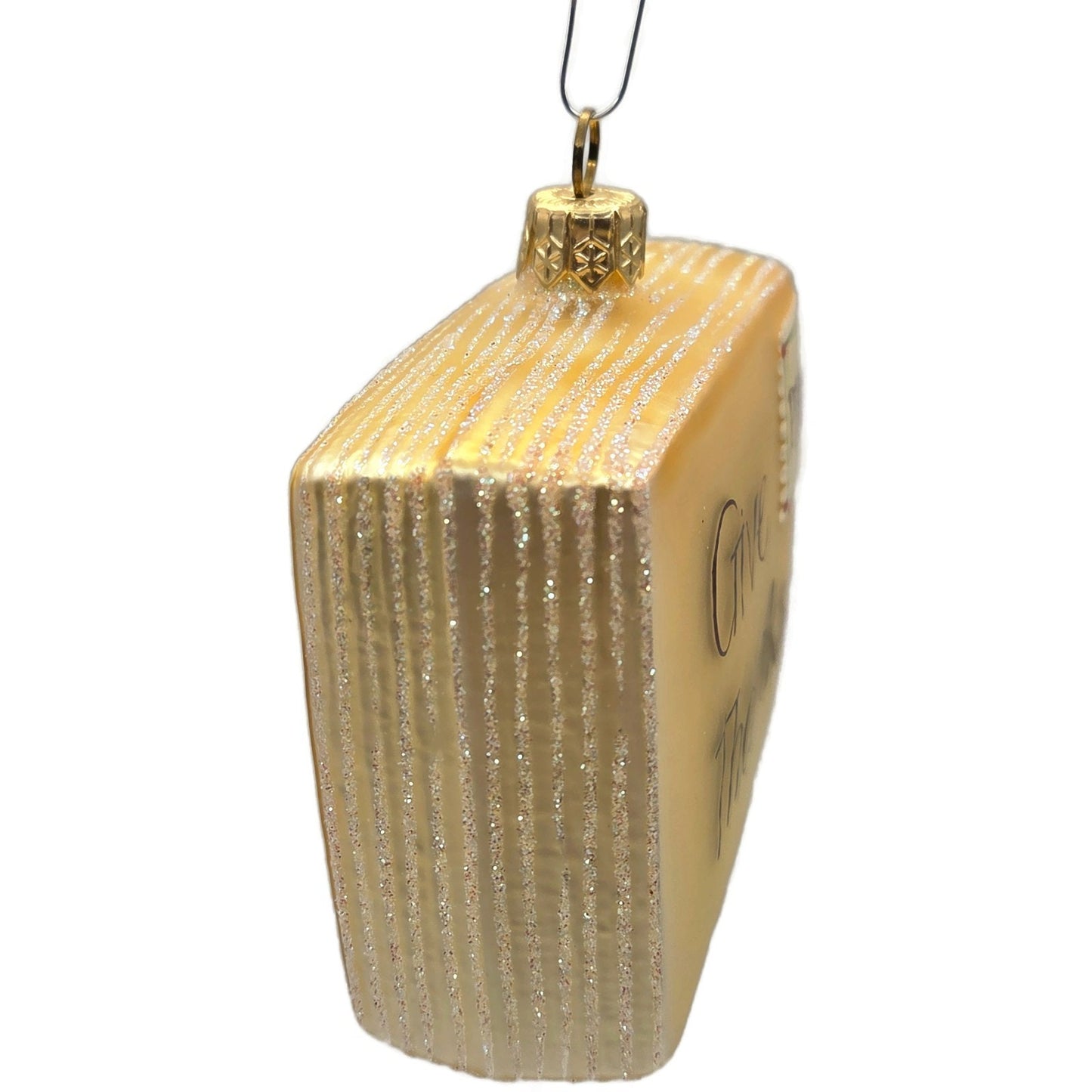 Patricia Breen Greetings Give Thanks Turkey Vegetables Fall Christmas Ornament