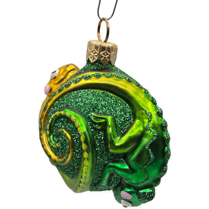 Patricia Breen Once Again for James Green Yellow St. Paddy's Christmas Ornament