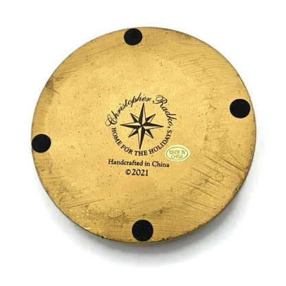 Christopher Radko Ornament Stand Medium Starlight Gold Christmas 2011812