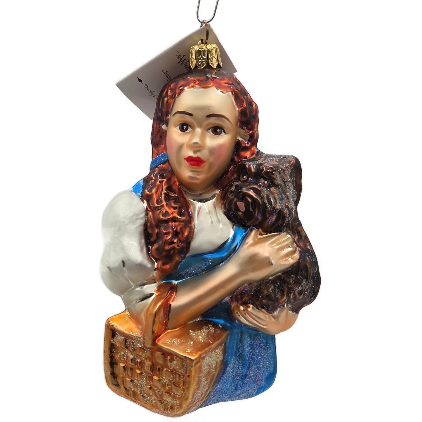 Christopher Radko Dorothy & Toto The Wizard of Oz Christmas Tree Ornament 2730