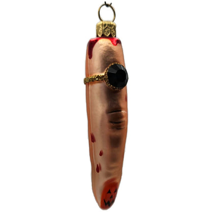 Patricia Breen Halloween Lady Finger New Manicure Pumpkin Christmas Ornament