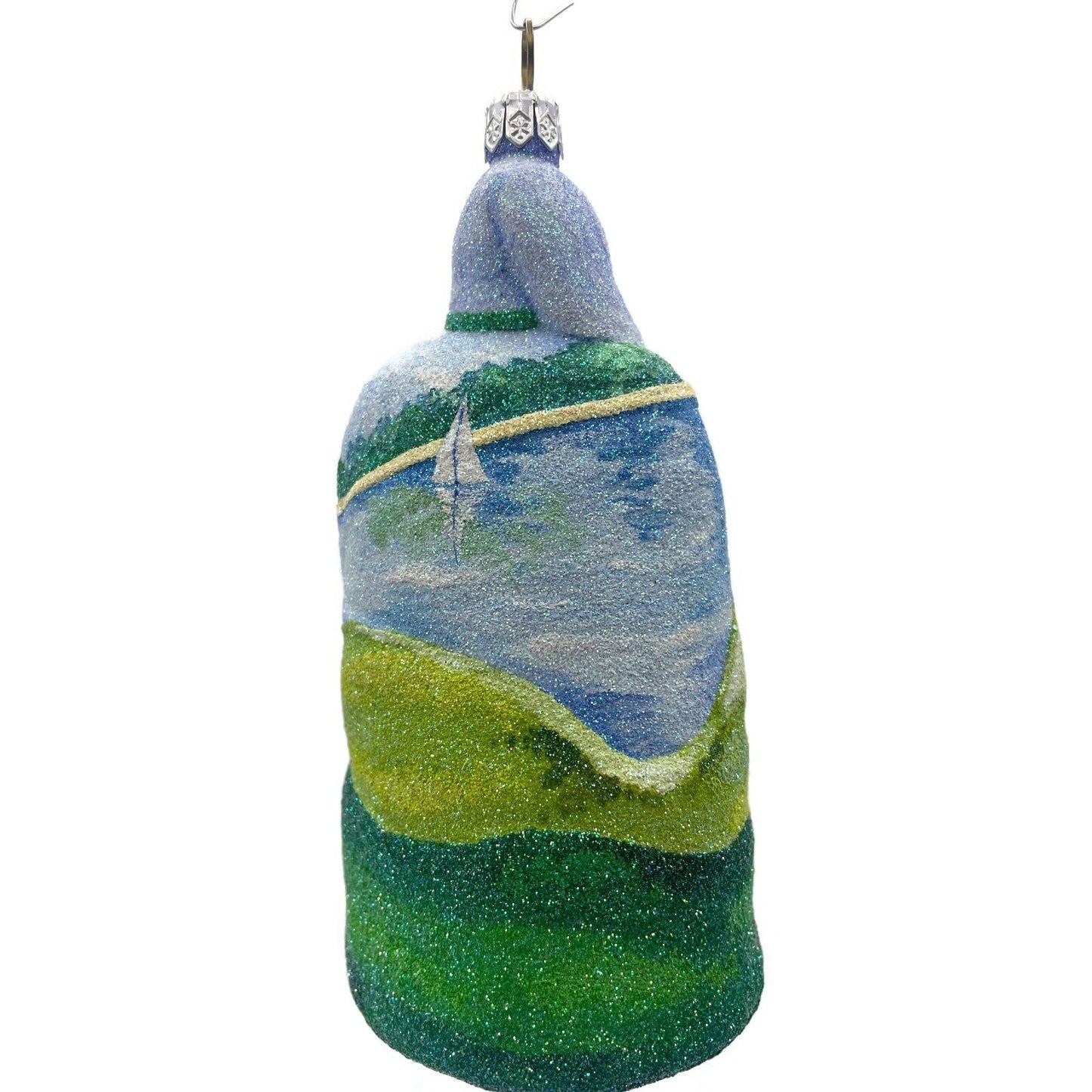 Patricia Breen Seurat Santa Sunday At La Grande Jatte Spring Christmas Ornament