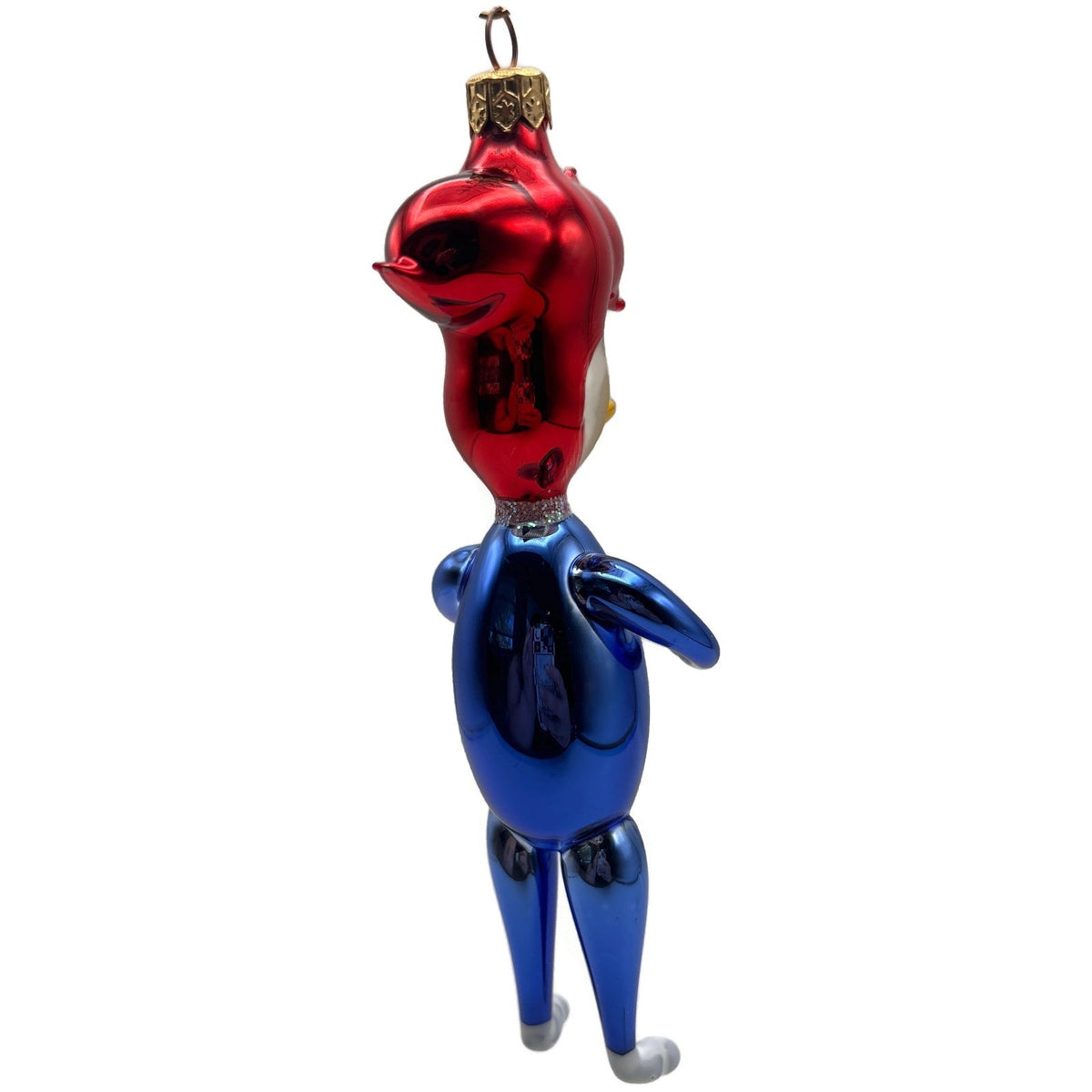 Christopher Radko Pecky Woodpecker Italian Glass Christmas Ornament 95-288-0