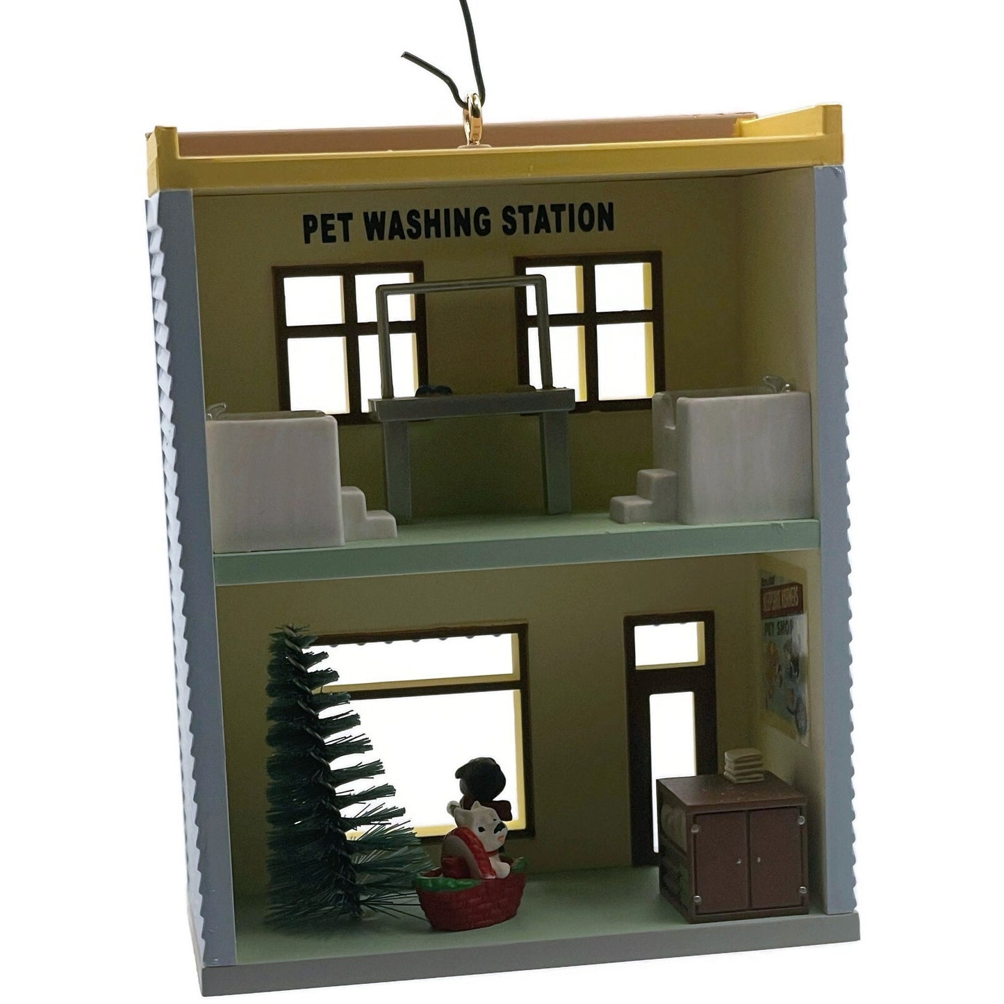 Hallmark Keepsake Korners Pet Shop Nostalgic Christmas Village Tree Ornament