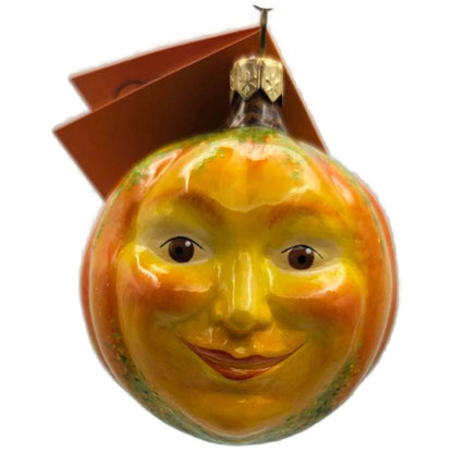 Patricia Breen Henry The Pumpkin Burnished Orange Halloween Christmas Ornament