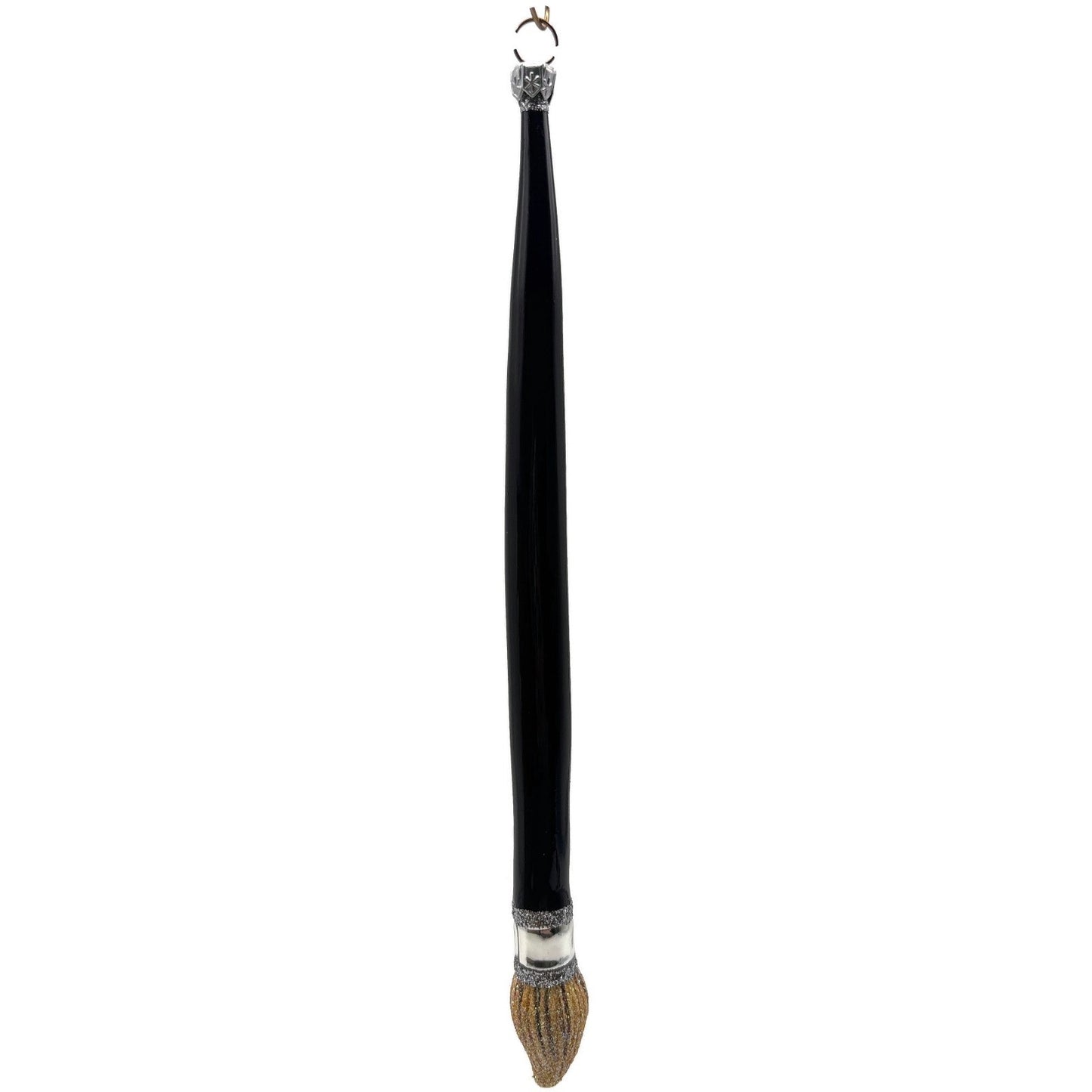Patricia Breen Let's Paint Black Art Brush Christmas Tree Ornament Neiman Marcus