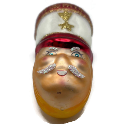 Christopher Radko Drum Major Bloomies Glass Christmas Tree Ornament 95-066-B