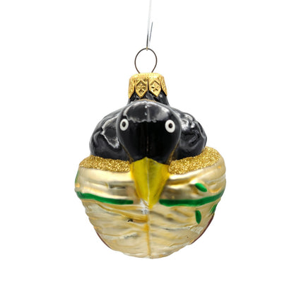 Patricia Breen Nesting Instinct Black Acorns Christmas Holiday Tree Ornament