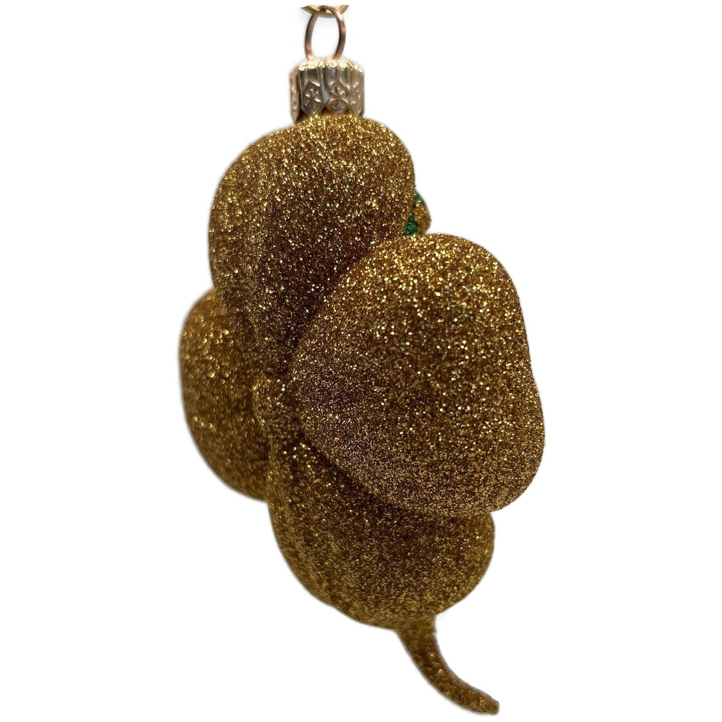 Patricia Breen Eire Santa Gold Shamrock St. Patrick's Christmas Tree Ornament
