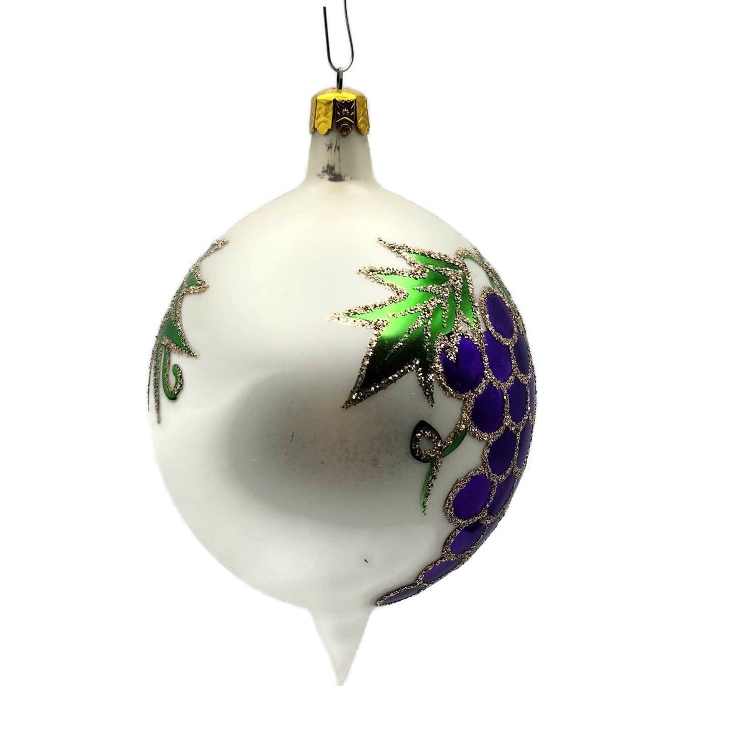 Christopher Radko Vineyard Grapes Ball Christmas Holiday Tree Ornament 890510