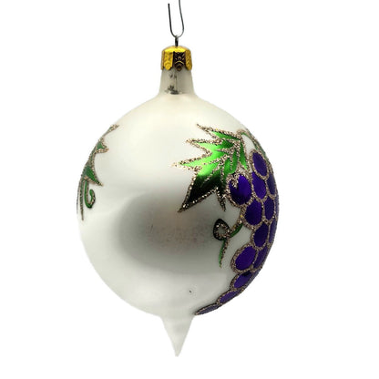 Christopher Radko Vineyard Grapes Ball Christmas Holiday Tree Ornament 890510