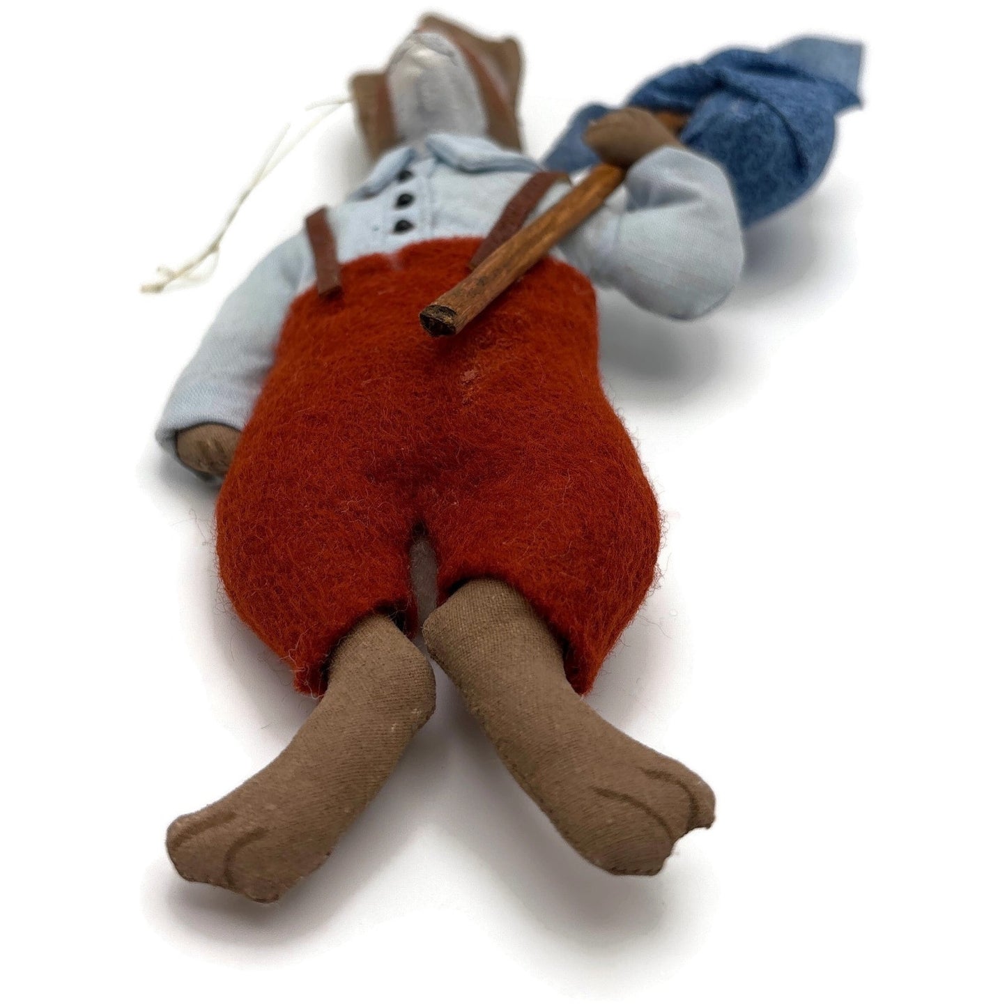 Gladys Boalt Brer Rabbit Uncle Remus Handmade Fabric Christmas Ornament Signed